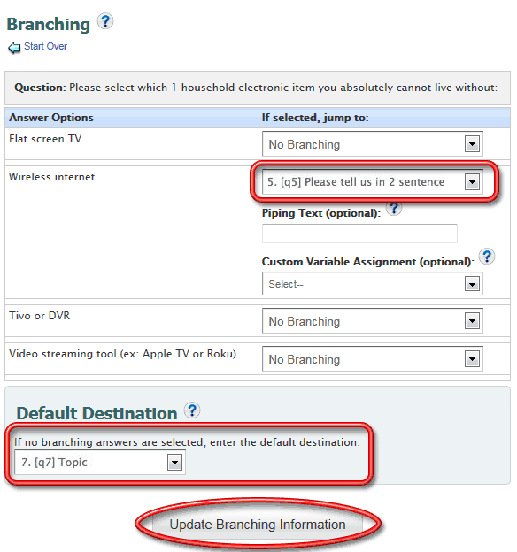 Survey Software Help Image